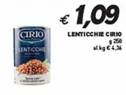Coal Lenticchie CIRIO offerta