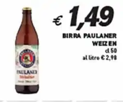Coal Birra paulaner WEIZEN offerta