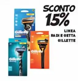 Coal Linea radi e getta GILLETTE offerta