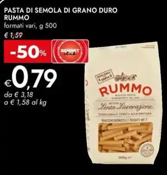 Pasta di semola di grano duro RUMMO