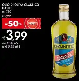 Bennet Olio di oliva classico DANTE offerta