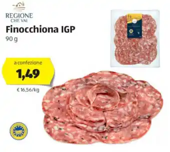ALDI Finocchiona IGP 90g offerta