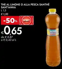Bennet The al limone o alla pesca santhé SANT'ANNA offerta