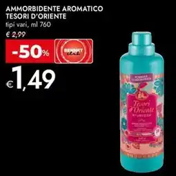Bennet Ammorbidente aromatico TESORI D'ORIENTE offerta