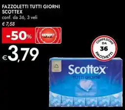 Bennet Fazzoletti tutti giorni SCOTTEX offerta
