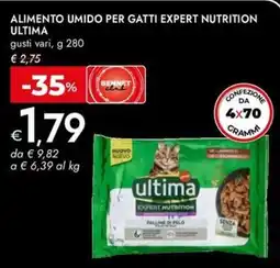 Bennet Alimento umido per gatti expert nutrition ULTIMA offerta