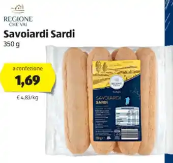 ALDI Savoiardi Sardi 350g offerta
