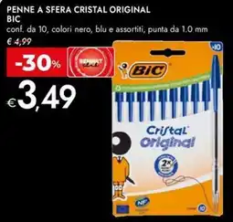 Bennet Penne a sfera cristal original BIC offerta
