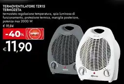 Bennet Termoventilatore TZR15 TERMOZETA offerta