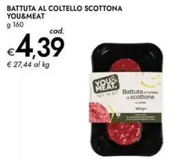 Bennet Battuta al coltello scottona YOU&MEAT offerta