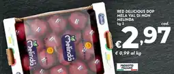 Bennet Red delicious dop mela val di non MELINDA offerta