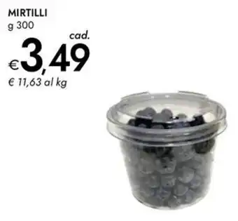 Bennet Mirtilli offerta
