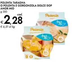 Bennet Polenta taragna o polenta e gorgonzola dolce dop AMOR MIO offerta