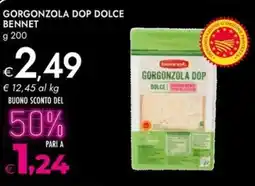 Bennet Gorgonzola dop dolce BENNET offerta