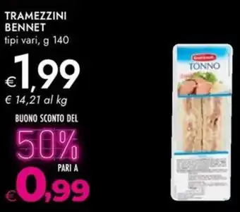 Bennet Tramezzini BENNET offerta