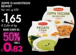 Bennet Zuppe o minestroni BENNET offerta