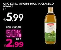 Bennet Olio extra vergine di oliva classico BENNET offerta