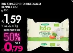 Bennet Bio stracchino biologico BENNET BIO offerta