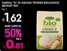 Bennet Farina ”o” di grano tenero biologico BENNET BIO offerta