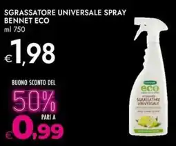 Bennet Sgrassatore universale spray BENNET ECO offerta