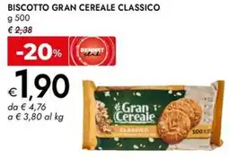 Bennet Biscotto gran cereale classico BENNET offerta