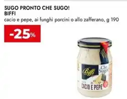 Bennet Sugo pronto che sugo! BIFFI offerta