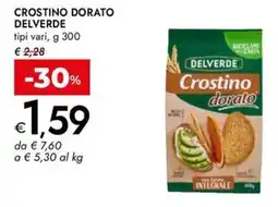 Bennet Crostino dorato DELVERDE offerta