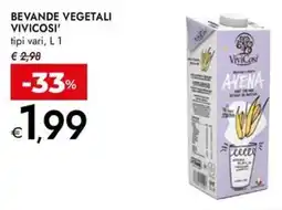 Bennet Bevande vegetali VIVICOSI' offerta