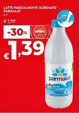 Bennet Latte parzialmente scremato PARMALAT offerta