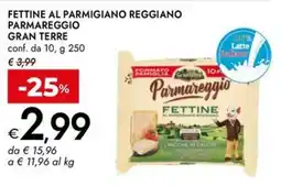 Bennet Fettine al parmigiano reggiano parmareggio GRAN TERRE offerta