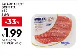 Bennet Salame a fette GOLFETTA offerta