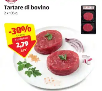 ALDI Tartare di bovino 2 x 105g offerta
