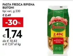 Bennet Pasta fresca ripiena BUITONI offerta