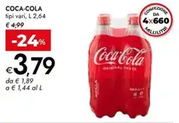 Bennet COCA-COLA tipi vari offerta