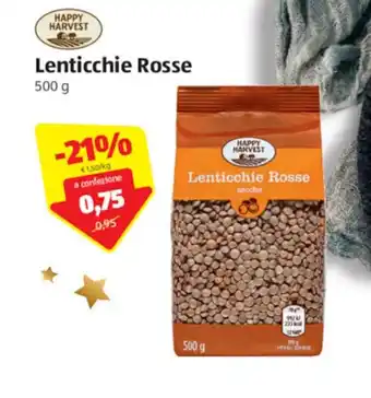 ALDI Lenticchie Rosse 500g offerta