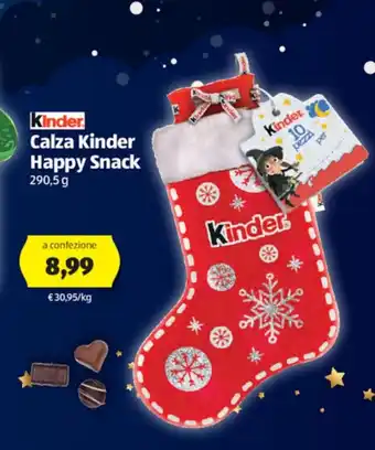 ALDI Kinder Calza Happy Snack 290.5g offerta