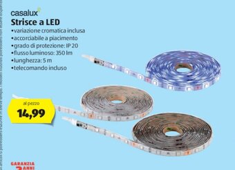 ALDI Casalux Strisce a LED offerta