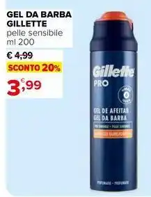 Iperal Gel da barba GILLETTE offerta