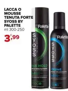 Iperal Lacca o mousse tenuta forte SYOSS BY PALETTE offerta