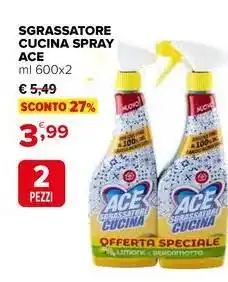 Iperal Sgrassatore cucina spray ACE offerta
