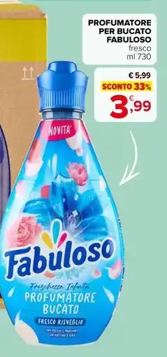 Iperal Profumatore per bucato FABULOSO offerta