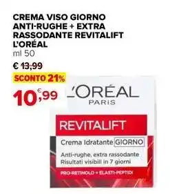 Iperal Crema viso giorno anti-rughe + extra rassodante revitalift L'ORÉAL offerta