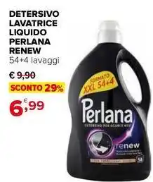Iperal Detersivo lavatrice liquido perlana renew offerta