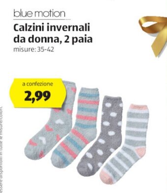 ALDI Calzini invernali da donna, 2 paia offerta