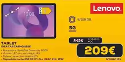 Euronics Lenovo TABLET IDEA TAB ZAFM0112SE offerta