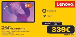 Euronics Lenovo TABLET IDEA TAB PRO ZAE40020SE offerta