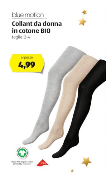 ALDI Collant da donna in cotone Bio offerta