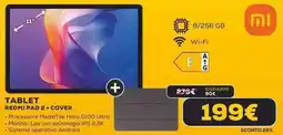 Euronics Xiaomi tablet redmi pad 2+ cover offerta