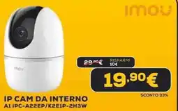 Euronics Imou IP CAM DA INTERNO A1 IPC-A22EP/K2E1P-2H3W offerta