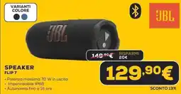 Euronics Jbl speaker flip 7 offerta